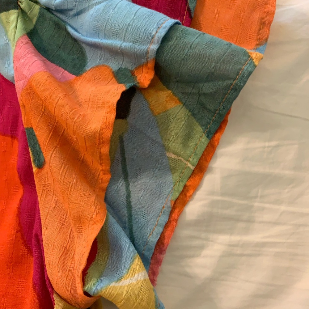 Christian Siriano Multicolor Abstract Blouse - Picture 3 of 6